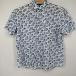 Johnnie-O Hanging Out Button Down Shirt Medium Hawaiian AOP 2XL Floral Beach